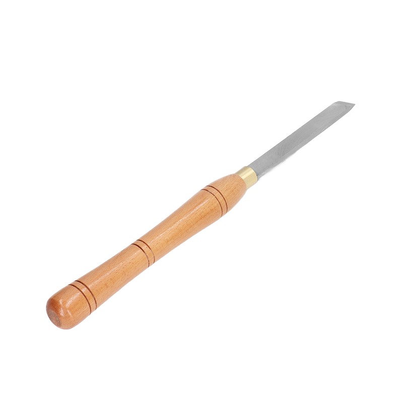 Skew Chisel HSS Lathe Turning Tool Ergonomic Beech Handle Lathe