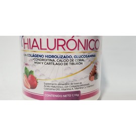 High Supreme Hyaluronic Acid/Acido Hiauluronico w/Hidrolized Colagen {Strawberry } Powder 1Kg