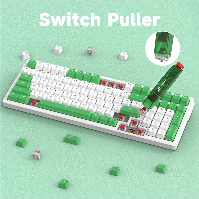 ATTACK SHARK KS01 2-in-1 Keycap Puller and Switch Puller for