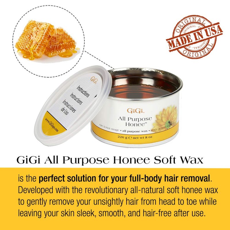GiGi All Purpose Honee Hair Removal Soft Wax for All