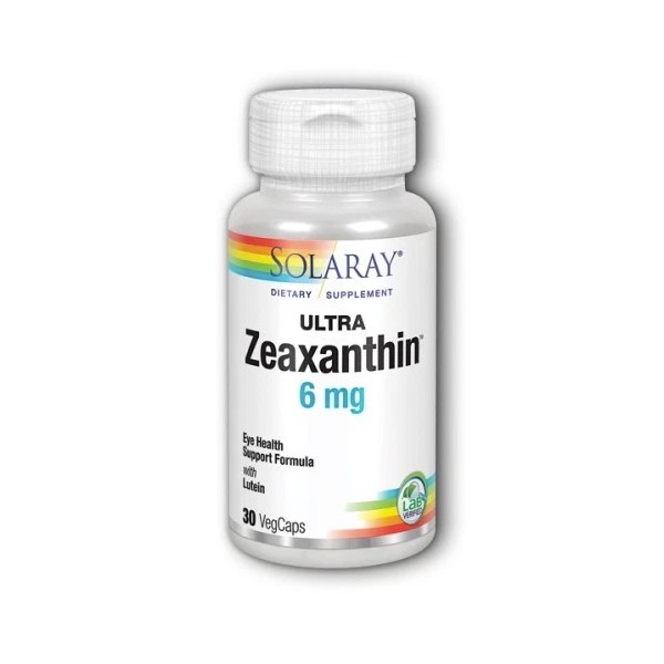 Ultra Zeaxanthin 6 mg 30 Caps By Solaray