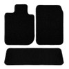 GGBAILEY Black Driver, Passenger & Rear Floor Mats Custom-Fit for