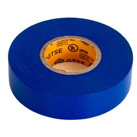 GTSE Blue Electrical Tape, 1 Roll – Waterproof, Industrial Grade Vinyl, 3/4 in x 66ft– Strong Self-Adhesive PVC Electric Tape for Wire Insulation, 7 Mil, 600V – UL/CSA Listed