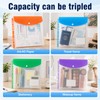 11 Hole Expanding File Pockets, Horizontal & Vertical Plastic Envelopes,