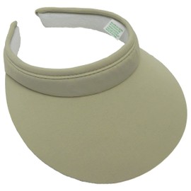 Women's Slip-on Visor, Beige, one Size fits Most