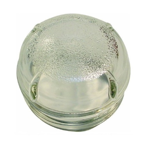 Glass Lens Cover, Suitable For Bosch, Neff & Siemens Built In Ovens That Use A Large 'Golf Ball' 40w Oven Bulb, PLEASE CHECK SIZE -Thread Diameter Is 60mm x Height 45mm