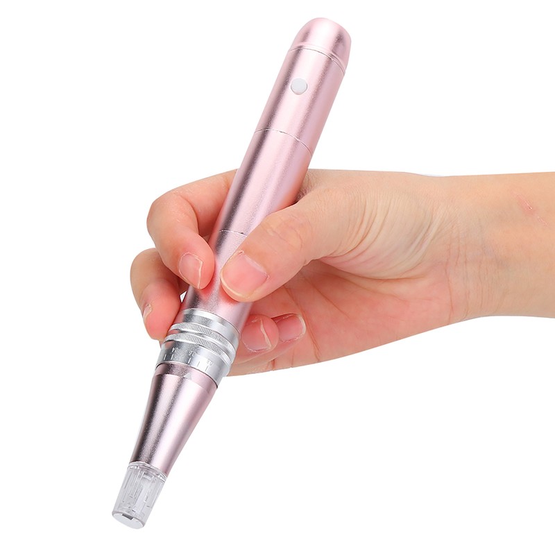Electric Micro Needle Pen Anti-Aging Skin Repairing Spot Removing Beauty