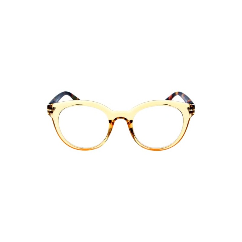 JACKY Beige Transparent +1.50 dpt, with Spring Technology and Case