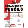 Just Treats Strawberry Pencils (500g Share Bag)