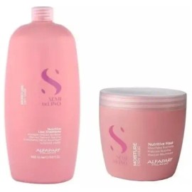 Shampoo + Mask Alfaparf Nutritive Cabello Seco Maltratado