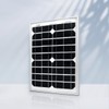 ACOPOWER 12V 20W 5A Solar Charge Kit,20W Monocrystalline Solar Panel