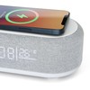 Westclox Digital Alarm Clock with Wireless Charging, Night Light, and