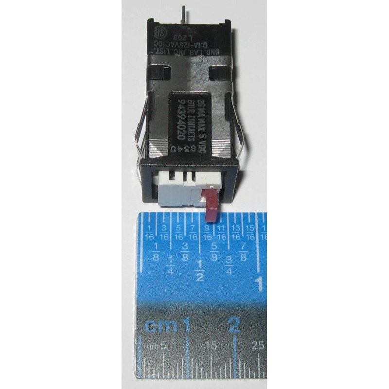 Honeywell AML 20 RED LED Momentary ON/OFF SPDT Micro Switch