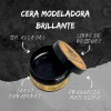 Cera Efecto Brillante Cabello, Barba Y Bigote 85g Lobo Negro