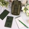 HAOWANWW 5 Pcs Waterproof Notepad Pen Set Waterproof Notebook Mini