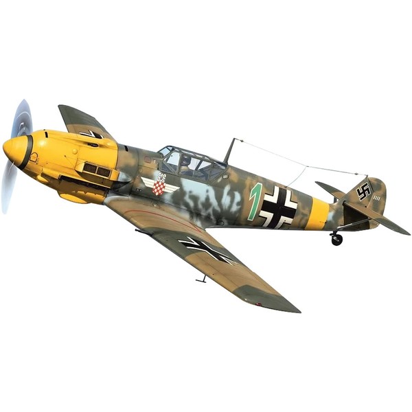 AZ Model 1/72 Bf109E-7/Trop Croatian Eagles Plastic Model AZM7848