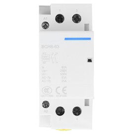 2P 63A Household AC Contactor DIN Rail Mount 2NO (/)