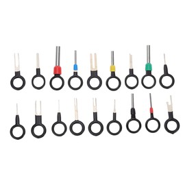 TUCKBOLD Car Truck Motorcycle Boat Terminal Removal Tool Assortment Kit Wire Connector Terminal Pin Extractor Kit Black 70 Pcs