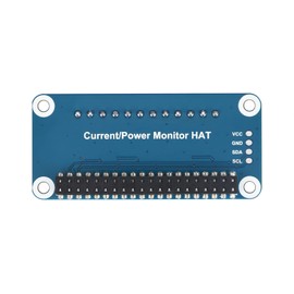 waveshare 4-ch Current/Voltage/Power Monitor HAT for Raspberry Pi with I2C/SMBus Interface