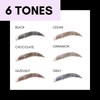 IMPALA | Brow Pencil with Brush Black Color No. 01