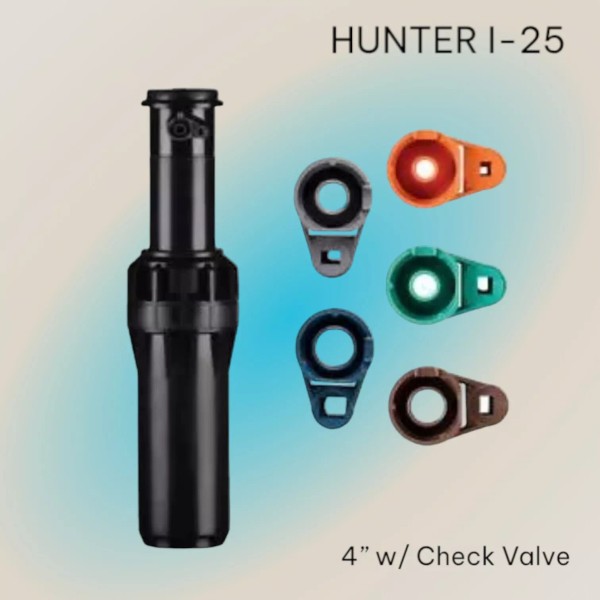 HUNTER I 25 4" Adjustable Rotor Industrial Pop-Up I25-04 w