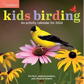 Audubon Kids Birding Wall Calendar 2024: An Activity Calendar for 2024