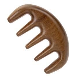 Beavorty Sustainable Wood Scalp Comb Massage Detangle Portable Sandalwood Hair Comb Anti-static for Women