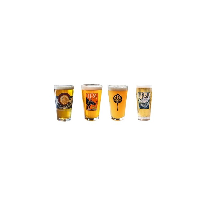 Odell Brewery Beer Glass Set - Set of 4 Pints