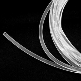 Lind Kitchen 1.5mm x 3 m Transparent 1.5mm 3.0M Side Glow Fiber Optic Cable for LED Light Guide in Home, Hotel