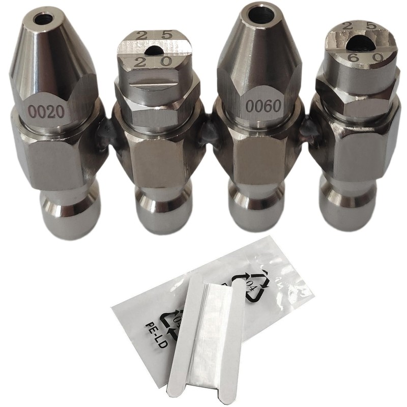 Pressure Washer Nozzle 7 GPM,Jrod Pressure Cleaning Nozzle Kit,4 Way