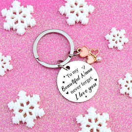 UYBEPU Gigi Gifts for Grandma Keychain Nana Gifts for Grandma Birthday Gift From Grandkids Unique Stocking Stuffers for Grandmas Christmas Gift Ideas