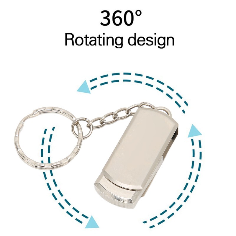 Key Chain Flash Drive USB3.0 Mobile Phone Computer Dual Purpose