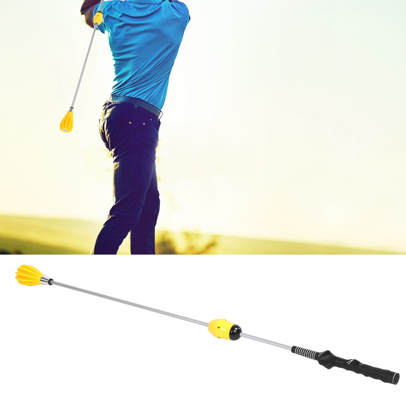 Golf Swing Trainer Practice Stick WarmUp Golfer Correction Training Rod