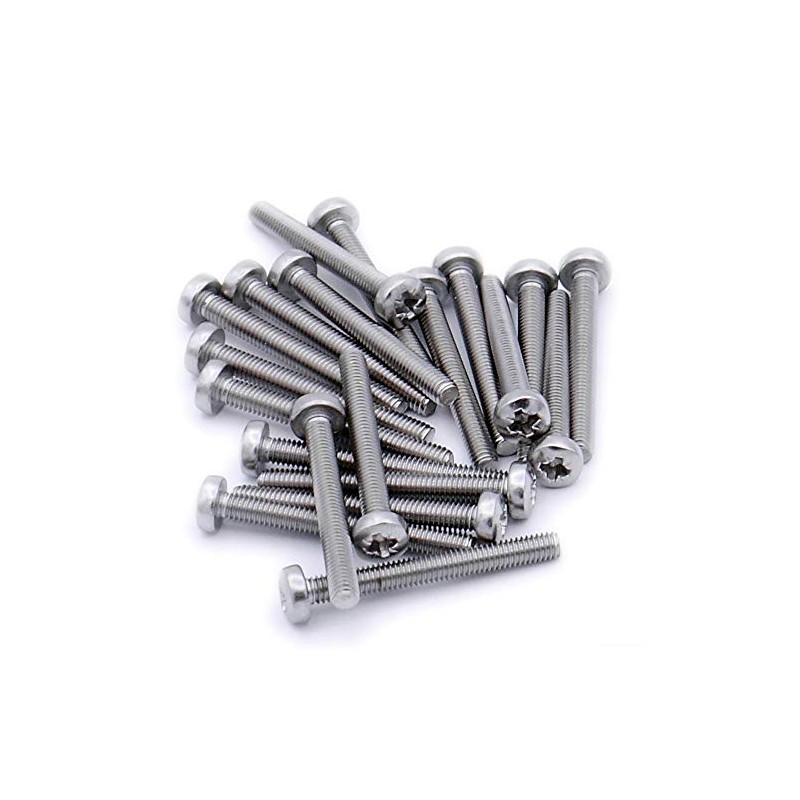 M5 (5mm x 20mm) Pozi Pan Machine Screw (Bolt) -