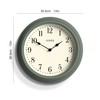 Jones Clocks® Venetian Wall Clock - Round Wall Clock -