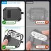 Compatible for Airpods Pro 2 Case Cover for Women Men,