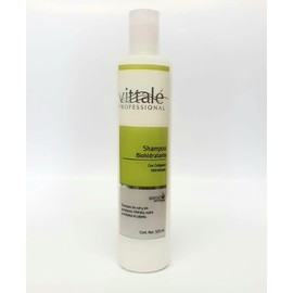 vittale shampoo sin sulfatos sin sal y sin parabenos biohidratante con colageno hidrolizado hidrata nutre y revitaliza el cabello 320ml