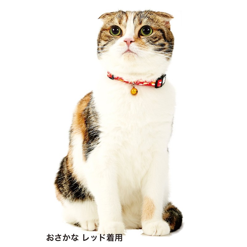 Petio Cat Collar Anycat Fish Red