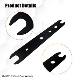 5140061-75 Table Saw Wrench Replacement for DW745 Type 2 Type 3, DWE7480 Type 1 10" Table Saw (2pack)