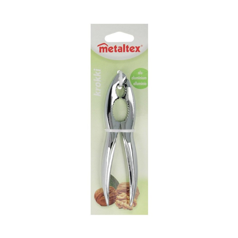 Metaltex Nutcracker Krokki of Aluminium, Silver, 1.9 x 6.8 x