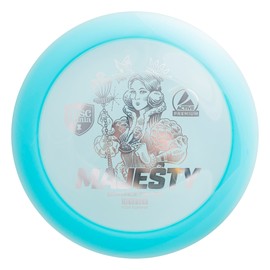 Discmania Active Premium Majesty Disc Golf Distance Driver, High Speed Frisbee Disc Golf Driver, Beginner Disc Golf Discs, Disc Golf Accessories, Disc Golf Gifts for Men, Blue