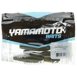 Yamamoto Baits 4.25'' Yamatanuki/Heavy Soft Plastic/Green Pumpkin W/Black Flake (6 Pack)