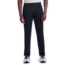 Karl Lagerfeld Paris Men's Stretch Lt Weight 5 Pocket Pant, Black