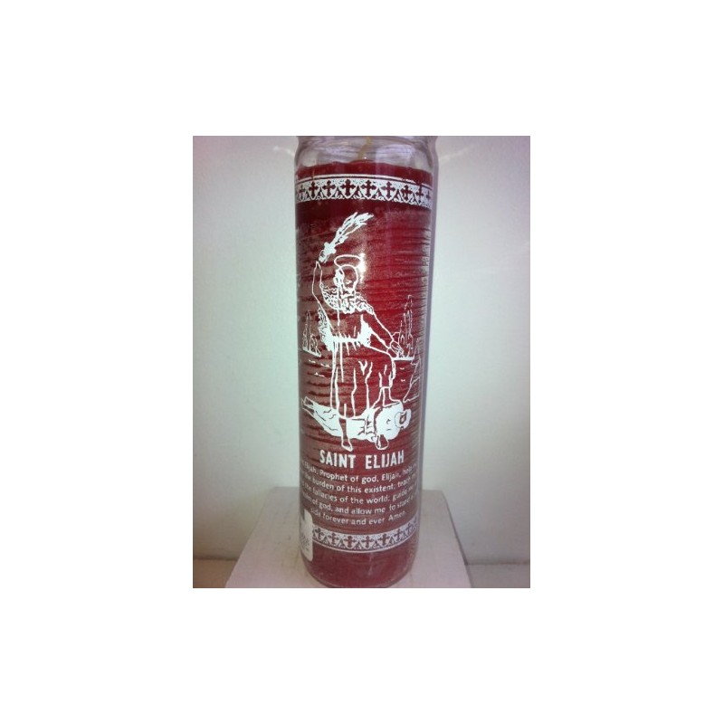 Saint Elijah (San Elias) 7 Day 1 Color Unscented Red