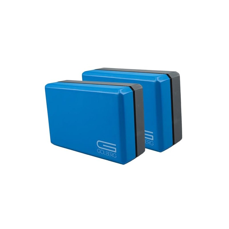 Golberg Foam Yoga Block – For Fitness, High Intensity Support