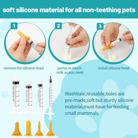 48-Piece Puppy Whelping Kit – Complete Whelping Supplies for Safe Puppy Birth, Includes Feeding Tubes, Collars, Cord Clamps, Urine Pads, Gloves & More – Essential Puppy Birthing Kit for Breeders