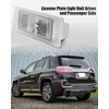 Dunyhludx License Plate Light Unit Fit for GMC Acadia 2017