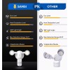 Sansi LED Motion Sensor Outdoor Security Light Outdoor Floodlight Wall