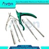 Professional Manicure & Pedicure Set - 7-Piece German Stainless Steel