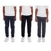 Hind Boys Sweatpants 3 Pack Athletic Fleece and Tricot Boys